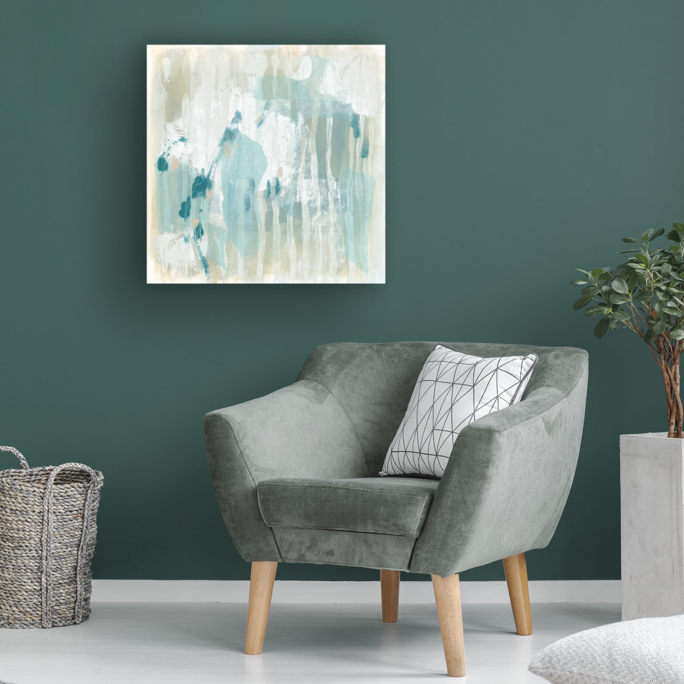 Trademark Fine Art June Erica Vess Parallel Mist II Canvas Wall Art