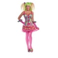 thumbnail image 1 of Circus Robe Costume Tutu Rayée Sweetie Taille Unique, 1 of 2