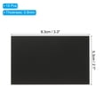 thumbnail image 2 of Uxcell Anodized Aluminum Sheet Metal, Laser Plates Engraving Blanks Rectangle for Crafting DIY House Laser Engraving Black 2.1x3.3 inch 15Pcs, 2 of 6