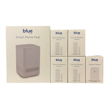 Blue ADT 8-Piece Security System 857641008397