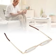 thumbnail image 5 of Slim Reading Glasses, Fit Ear Shape Pen Reading Glasses With Case For Women Gold +150, 5 of 8
