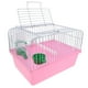 thumbnail image 5 of Jaula portátil para pájaros con bebedero y comedero. Amplia jaula para pájaros para un viaje cómodo. Transportín metálico para pájaros. Jaula de viaje portátil para pájaros., 5 of 8