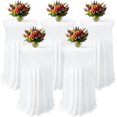 thumbnail image 6 of Spandex cocktail tablecloth, suitable for high top dining tables, bars, weddings, parties, and banquets as an elastic tablecloth. Different colors to choose from, 6 of 10