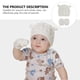 thumbnail image 2 of Baby Gloves and Hat Set 1Set Warm Knitted Hat for Kids, 2 of 5