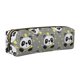 thumbnail image 1 of Disketp Panda With Crown And Stars Estuche de Lápices de Cuero con Cierre, Estuche Compacto para Papelería, Bolígrafos y Accesorios Pequeños, 1 of 7