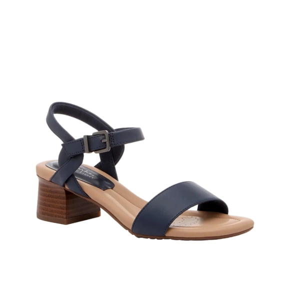 Clarks Desirae Rowan Sandal Navy  261785114025 Women's Size 5