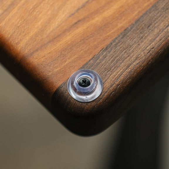 - Cutting Board Feet, Rubber Bumper Protectors with Stainless Screws (Clear, 1/2") 8-Pack