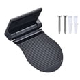 thumbnail image 1 of Naiovety Pedal de ducha RecabLeght, reposapiés de baño de aluminio, accesorio de baño montado en la pared, soporte de Hardware, Pedal antideslizante Juegos de accesorios de baño Negro Naiovety HA003605-02B, 1 of 6