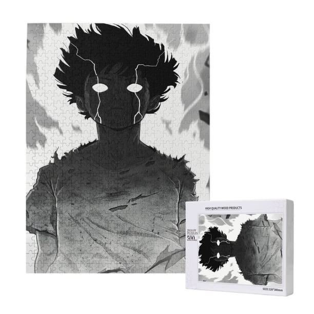Mob Psycho 100 rompecabezas para adultos de 300/500/1000 piezas, suministros para fiestas, regalos únicos de cumpleaños de Navidad para niños y adolescentes, regalos de rompecabezas para mujeres,