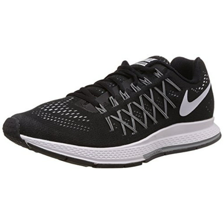 pulgada Refrigerar Skalk Nike Air Zoom Pegasus 32 Running Shoe - Men's Black/Dark Grey/Pure  Platinum/White, 14.0 - Walmart.com
