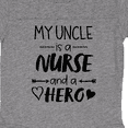 thumbnail image 3 of Inktastic My Uncle is a Nurse and a Hero Boys or Girls Baby Bodysuit, 3 of 4