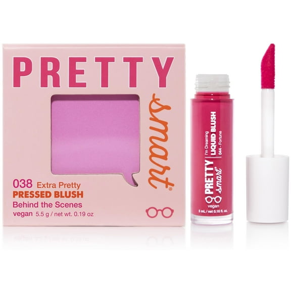 Pretty Smart Pressed Behind the Scenes & Liquid Fortune Blush Duo