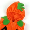 thumbnail image 5 of URMAGIC 0-18M Newborn Infant Baby Boys Girls Halloween Pumpkin Costume Sleeveless Hoodie Party Fancy Outfits Clothes, 5 of 8