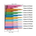 thumbnail image 3 of Juego De Agujas De Tejer Circulares Intercambiables, Juego De Agujas De Tejer Intercambiables Desmontables Portátiles Longitud Extendida 10 Cm 25 Cm 65 Cm 85 Cm Cable Para, 3 of 7