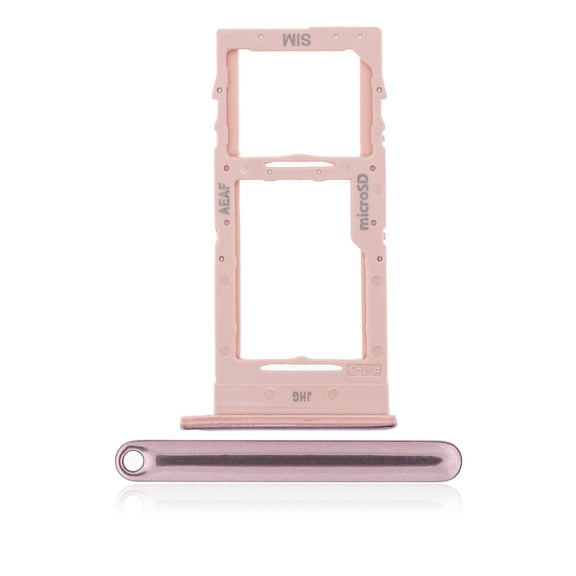 Replacement Single Sim Card Tray Compatible For Samsung Galaxy A51 5G (A516 / 2020) (Prism Cube Pink)