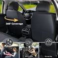 thumbnail image 4 of 2023-2026 for HONDA HR-V Car Seat Cover, Red Edge Car Seat Covers, Waterproof PU Leather Full Set of 5 Seats Easy to Clean and Install Beautify Interior, Pet Car Seat Covers, 4 of 9