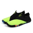 thumbnail image 3 of Hicooer Coolcsea Men’s and Women's Fashion Beach Water Shoes Aqua Socks for Pool Sand Swim Fluorescent Green, 3 of 5