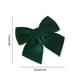 thumbnail image 3 of Decoración de lazo para la cima del árbol de Navidad 3-Pack | Lazos de terciopelo para las fiestas Blanco Rojo Verde Amarillo Rosa | 11x10,5cm | Decoraciones de Navidad para interiores y exteriores, 3 of 7