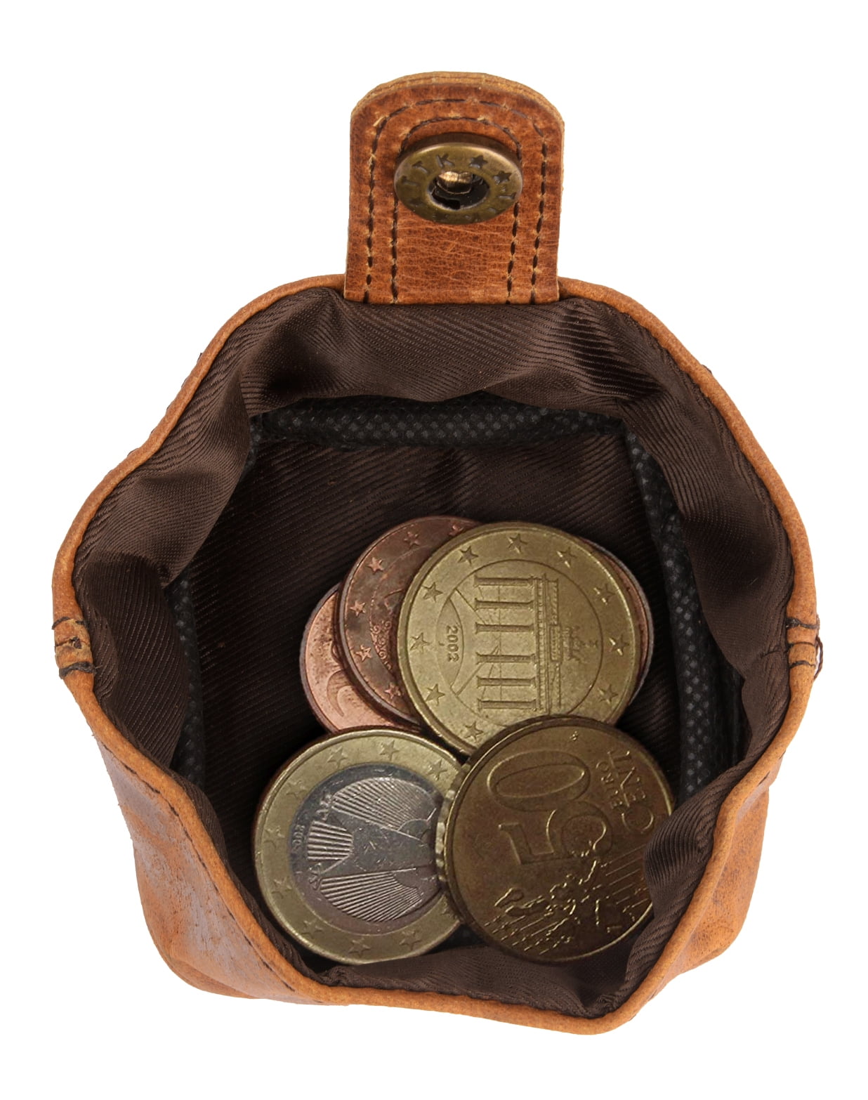 Leather Coin Pouch Change Holder Mini Pocket Wallet for Men Women Chillar  Pocket