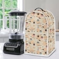 thumbnail image 5 of HELLHERO Coffee Theme Pattern Blender Covers for Kitchen Use AntiSlip, 5 of 6