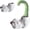 White, variant on Monkey Ceramic Succulent Planter 5Inch Cute Cartoon Pottery Bonsai Pot Cactus Flower Plants Pot Air Plant Holder Display Containers White for Home Office Desk Shelf Windowswill Decor (No Plants)