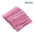thumbnail image 3 of Uxcell Bag Twist Ties Reusable Plastic Twist Ties Wire Cable Ties for Party Bread Candy Light Pink, 3 of 6