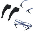 thumbnail image 3 of unbranded 3Pares Soporte Antideslizante De Silicona Para Gafas Gancho De Color Negro, 3 of 7