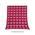 thumbnail image 3 of Virelaxpo Large Bath Towel 27x55 Inches with Bow - Thick Jacquard Cotton Towel for Bathroom,Home Use Gift, 3 of 6