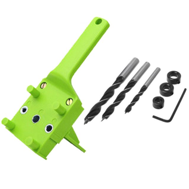 Hexang Kit Adjustable Multifunctional HighAccuracy Drill For Straight Holes For Woodworking