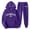 Purple, variant on JHLZHS Fall Clothes for Men Plus Size Men's Tracksuit 2 Piece Casual Long Sleeved Letterprint Tracksuit Hoodie and Pants 90S Outfit for Men Hip Hop Party Men Short Sets Outfits Red