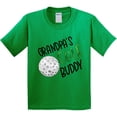 thumbnail image 3 of Inktastic Grandpa's Golf Buddy with Golf Ball Youth T-Shirt, 3 of 5