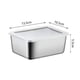 thumbnail image 4 of BPA Stainless Steel Lunch Box Square Food Container with Silicone Sealing, 4 of 11