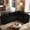 Black, variant on Wiilayok 110"Chenille Cloud Modular Sofa, L Curved Shaped Sectional Sofa Couch,4 Seater Deep Seat Sofa with Chaise and Pillows for Living Room Apartment, Camel