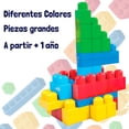 thumbnail image 3 of Bolsa con Bloques Grandes de Colores para Niños, a partir de 1 año, 3 of 5