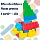 thumbnail image 3 of Bolsa con Bloques Grandes de Colores para Niños, a partir de 1 año, 3 of 5