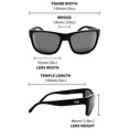 thumbnail image 4 of Gafas de Sol Polarizadas Deportivas Optic Nerve KINGFISH Negras, 4 of 4