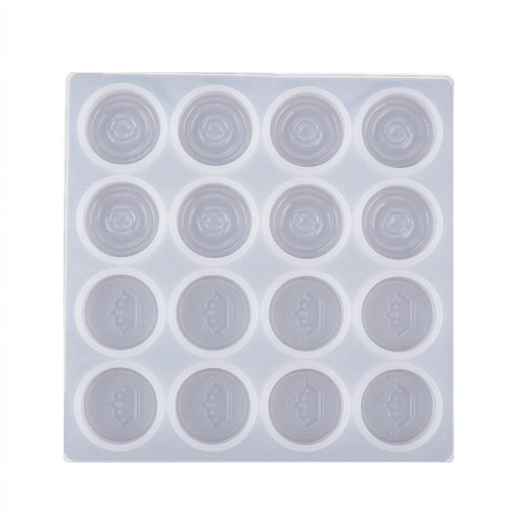 BQBQERT 18 Pcs Epoxy Chess Silicone Mold Checkers Board Crystal Epoxy Resin for Resin Mold Making