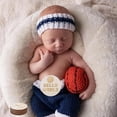 thumbnail image 7 of Basketball 1st Birthday Party Decorations - 13PCS Wooden Baby Monthly Photo Cards, Baby Growth Monthly Photo Cards, Hello World Newborn Photo Booth Props for Basketball Baby Shower, 7 of 7