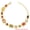Gold Bracelet, variant on Temperament Entry Lux Diamond Square Bracelet And Necklace Set