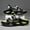 Dark Green color, variant on Stylish Men's Summer Slides - Ultra-Comfortable, Thick Sole Sandals with Breathable EVA Material for Indoor and Outdoor Activities, Perfect for Beach, Pool, and Water Park Fun