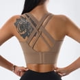 thumbnail image 3 of Chaleco corto realzador sin mangas para Yoga para mujer, Sujetador deportivo con tirantes cruzados, Top para gimnasio, Pilates, ropa deportiva para Fitness, ropa de entrenamiento para Ruuning, 3 of 5