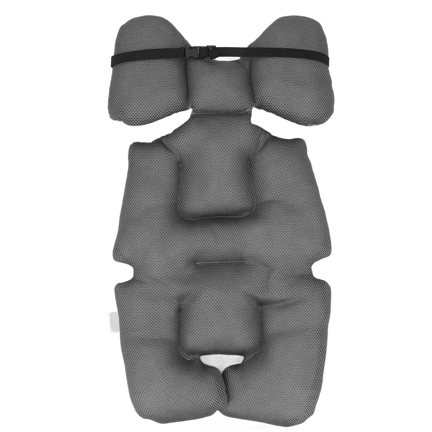 WYJ Baby Stroller Cushion Warm Comfortable Breathable Washable Cotton Liner Insert Seat Pad for Strollers Dining Chairs (Dark Grey)-0614