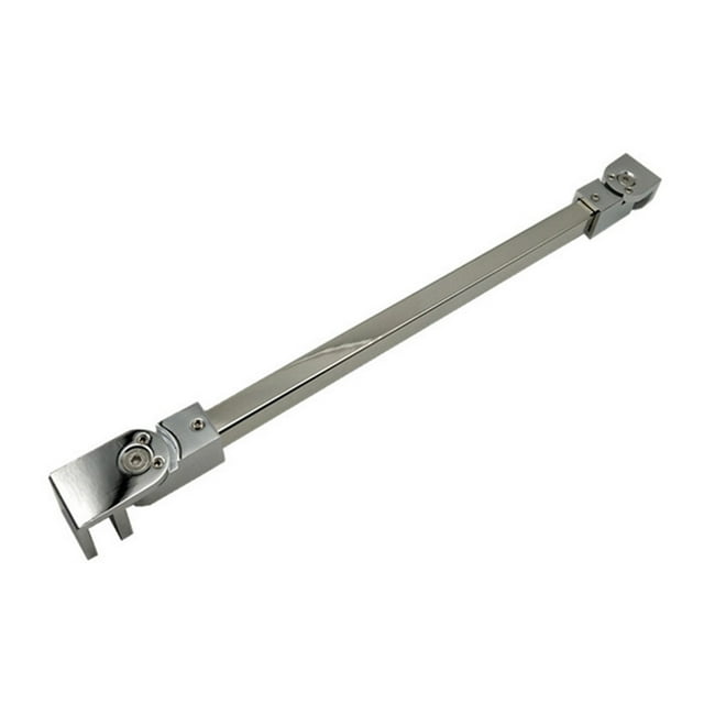 Yuarrent Barra de fijación para puerta de ducha de acero inoxidable, construida para durar, soporte de montaje para puerta de ducha, barra de Accesorios de baño 40cm