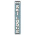 thumbnail image 2 of My Word! Welcome to The Ski Lodge Porch Sign and Porch Leaner for Front Porch, Yard, Deck, Patio, or Wall - Indoor Outdoor Winter Farmhouse Rustic Vertical Porch and Yard Decor 8"x46.5", 2 of 5