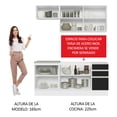 thumbnail image 5 of Cocina Integral Completa Modular Madesa Glamy 180cm BN 07, 5 of 5