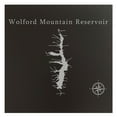 thumbnail image 1 of Wolford Mountain Reservoir Map 24x24" Black Metal Wall Art Office Decor Gift Engraved Colorado, 1 of 2