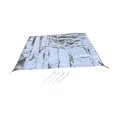 thumbnail image 3 of koolsoo Tapis en Papier D\'aluminium Double Face Couverture de Pique-Nique Tapis de Couchage Robuste pour la Randonnée 150x200cm, 3 of 9