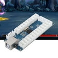 thumbnail image 4 of Kit de accesorios de joystick arcade 822B para bricolaje, para juegos de lucha en casa, USB, estilo americano (azul), 4 of 11