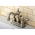 thumbnail image 2 of Kingston Brass KS1608BAL 4 in. Centerset Bathroom Faucet, Brushed Nickel, 2 of 4