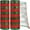 Green&Red, variant on 2 Rolls Deco Mesh Ribbon, NOGIS 10" x10yd (30 Feet) Fabric Wrapping Ribbon Craft Mesh Roll for Christmas Tree Skirt, Bows, Christmas Decorative Metallic Wreath Mesh Ribbon (Orange)